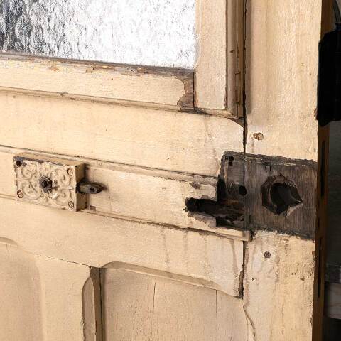 #51142 28x82 Savaged Antique French Country Door image 7