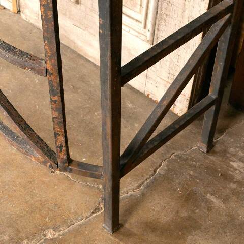 #51144 Cast Iron French Balcony Railing Table Base image 6