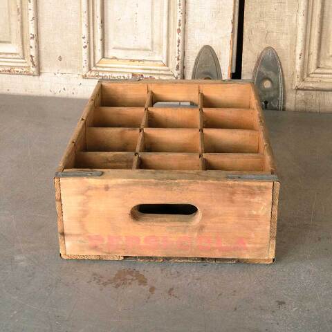 #51151 Antique PEPSI-COLA 12 Bottle Wood Crate image 4
