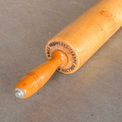 #51160 Thorpe Rolling Pin Co. Maple Rolling Pin image 2