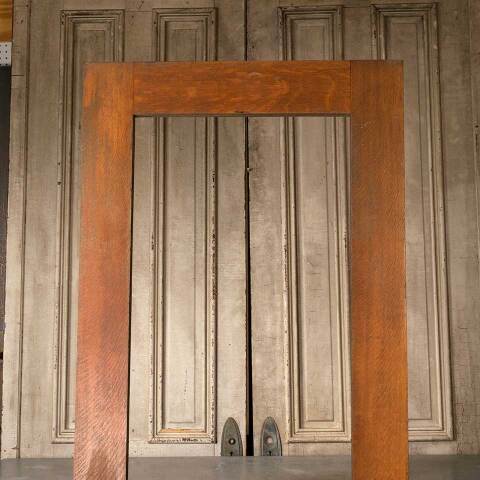 #51226 36x83 Antique Full View Oak Entry Door image 2