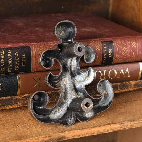 #51235 Vintage Brass Furniture Drawer Handle Pull image 7