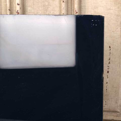 #51244 16x16 Salvaged Vintage Deep Blue Glass Tile image 2