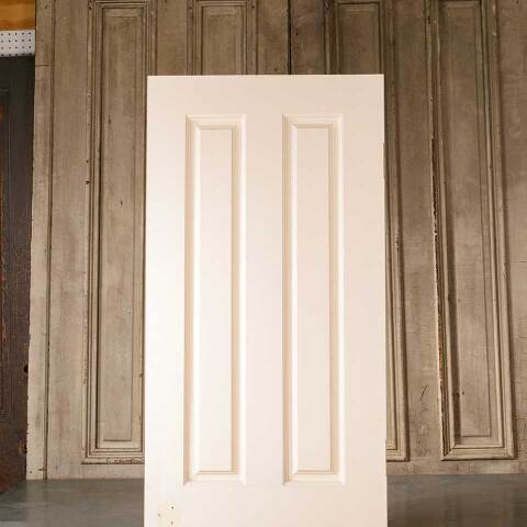 #51258 24x80 Salvaged 4 Panel Wood Interior Door image 2