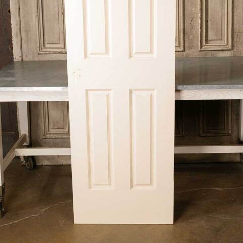 #51258 24x80 Salvaged 4 Panel Wood Interior Door image 3