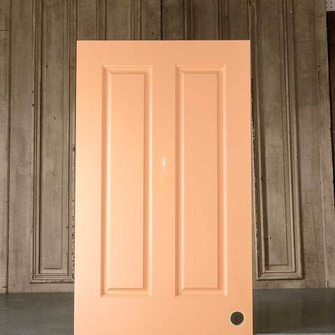#51259 28x80 Salvaged 4 Panel Wood Interior Door image 2