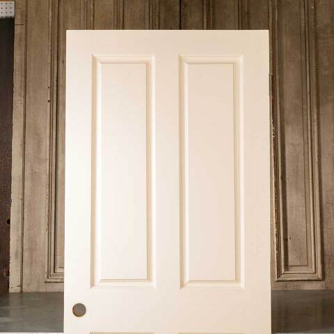 #51261 32x81 Salvaged 4 Panel Wood Interior Door image 5