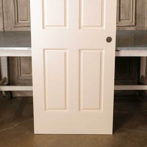 #51262 30x80 Salvaged 4 Panel Wood Interior Door image 3