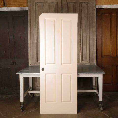 #51262 30x80 Salvaged 4 Panel Wood Interior Door image 5