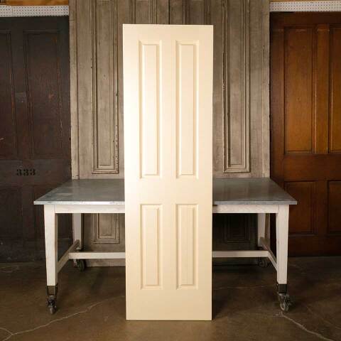 #51264 24x80 Salvaged 4 Panel Wood Interior Door image 4