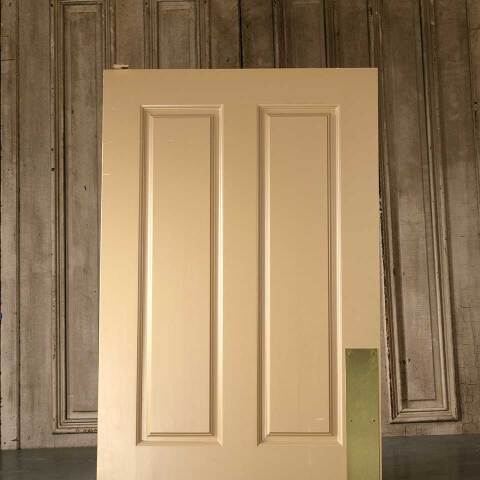 #51265 30x80 Salvaged 4 Panel Wood Swing Door image 2