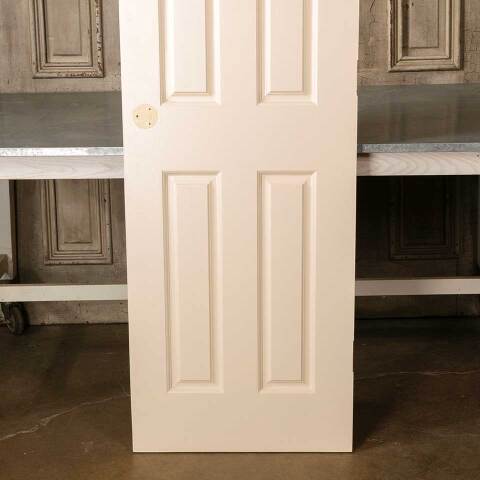 #51266 24x78 Salvaged 4 Panel Wood Interior Door image 6