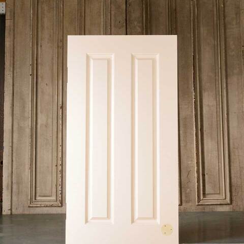 #51269 24x78 Salvaged 4 Panel Wood Interior Door image 5