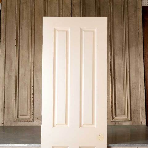 #51271 24x80 Salvaged 4 Panel Wood Interior Door image 2