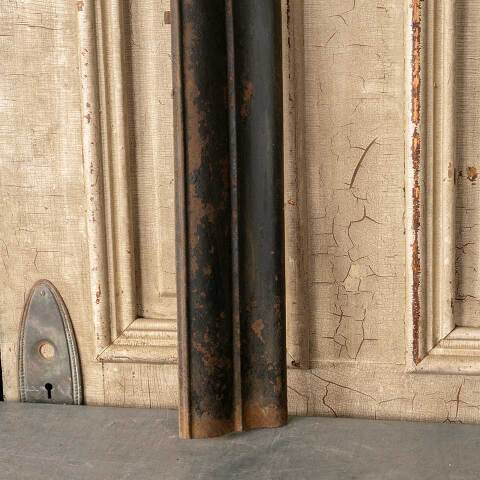 #51282 Antique Arched Top Metal Fireplace Surround image 4