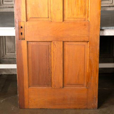 #51288 32x80 Salvaged Antique 4 Panel Interior Door image 3