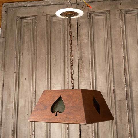 #51306 Vintage Card Game Table Pendant Light image 3