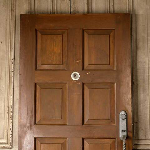 #51308 36x79 Salvaged Vintage Wood Entry Door image 6