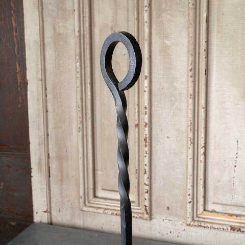 #51312 3 Piece Wall Mount Iron Fireplace Tool Set image 7