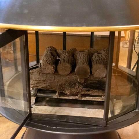 #51325 Salvaged Vintage Majestic Carousel Fireplace image 5