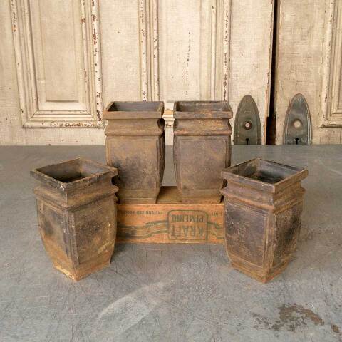 #51335 Set of 4 Antique Cast Iron Furniture Feet image 5