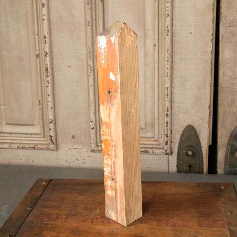 #51596 Antique Interior Corner Baseboard Trim Block image 5