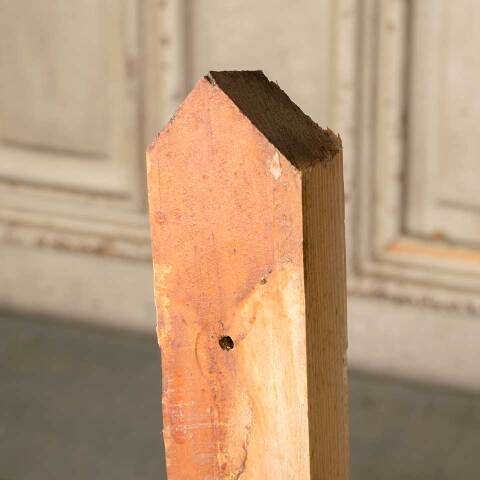 #51598 Antique Interior Corner Baseboard Trim Block image 4