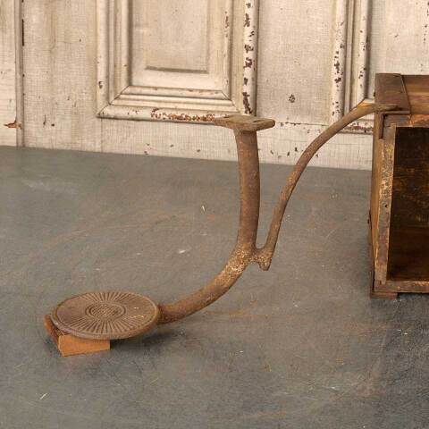 #51613 Antique Cast Iron Horse Carriage Step image 2