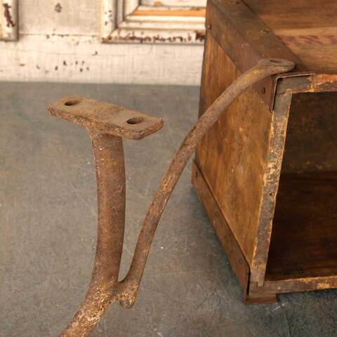 #51613 Antique Cast Iron Horse Carriage Step image 4