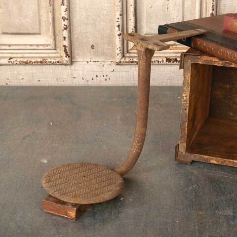 #51617 Antique Cast Iron Horse Carriage Step image 4