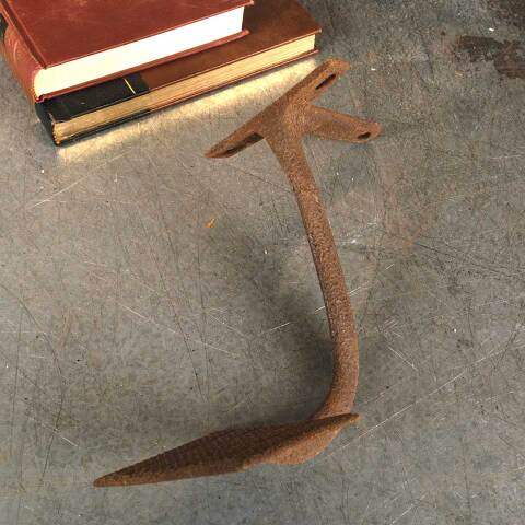 #51618 Antique Cast Iron Horse Carriage Step image 4