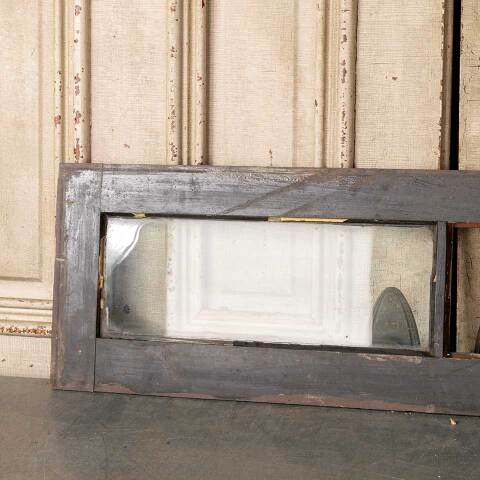 #51640 40x12 Antique 2 Lite Wood Transom Window image 2