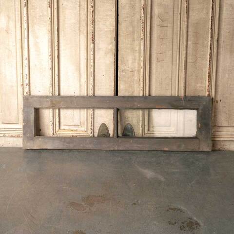 #51640 40x12 Antique 2 Lite Wood Transom Window image 4