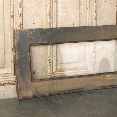 #51641 42x12 Antique 2 Lite Wood Transom Window image 3