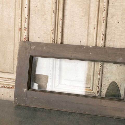 #51644 40x12 Antique 2 Lite Wood Transom Window image 2