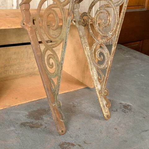 #51703 Salvaged Antique Cast Iron Sink Brackets image 2