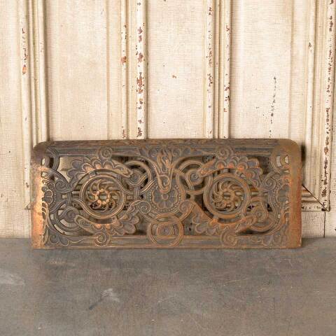 #51704 Salvaged Antique Cast Iron Ember Screen image 2