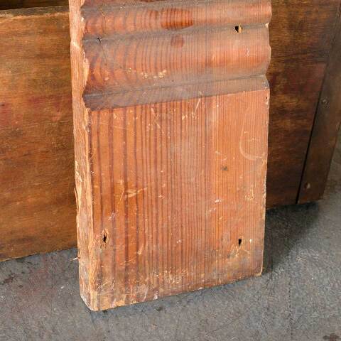 #51729 Antique Wood Interior Door Plinth Trim Block image 6
