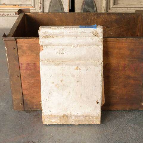 #51733 Salvaged Painted Wood Plinth Trim Block image 6