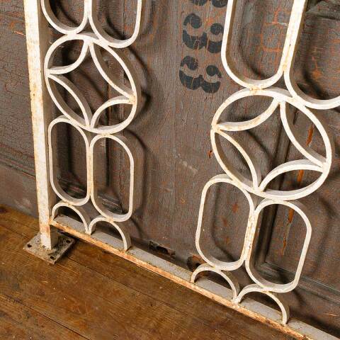 #51749 Salvaged Vintage Wrought Iron Railing image 3