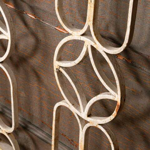 #51749 Salvaged Vintage Wrought Iron Railing image 6