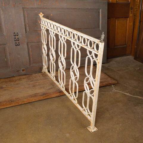 #51749 Salvaged Vintage Wrought Iron Railing image 8