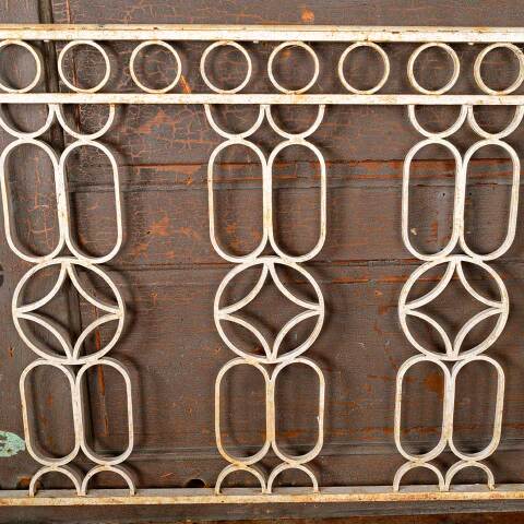 #51750 Salvaged Vintage Wrought Iron Railing image 5