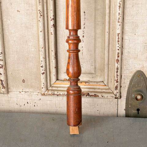 #51752 Antique Turned Oak Staircase Baluster image 2