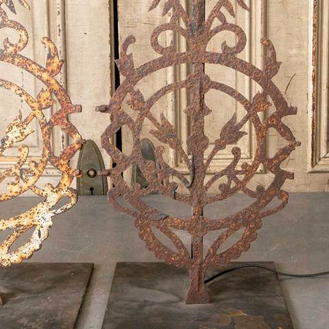 #51754 Repurposed Iron Widow's Walk Lamps image 3