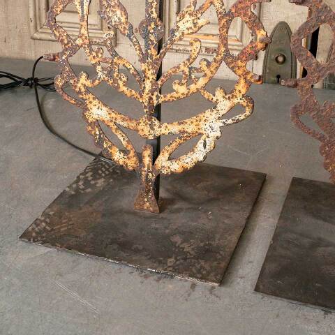 #51754 Repurposed Iron Widow's Walk Lamps image 4