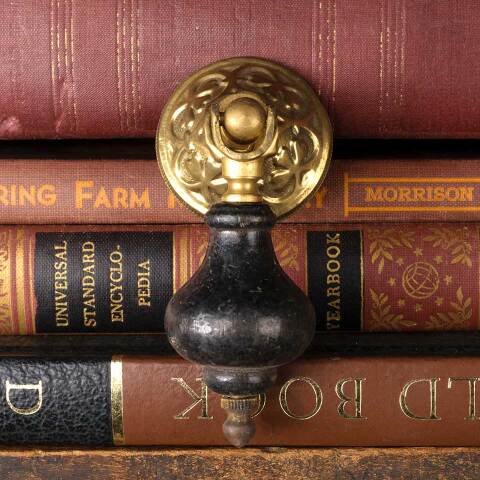 #51757 Antique Victorian Furniture Drop Pull image 2