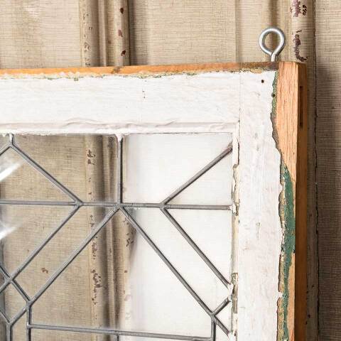 #51778 Salvaged Antique Leaded Glass Window image 6