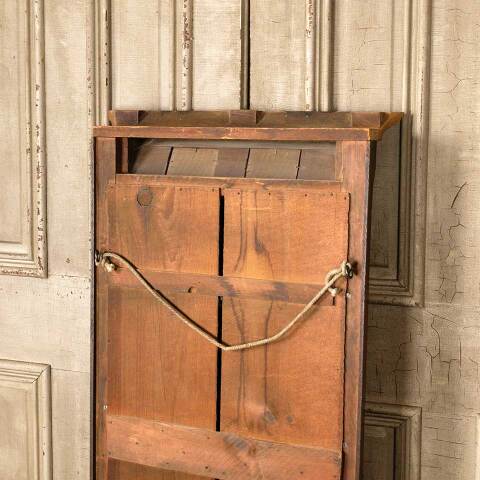 #51787 Antique Victorian Beveled Glass Wall Mirror image 8