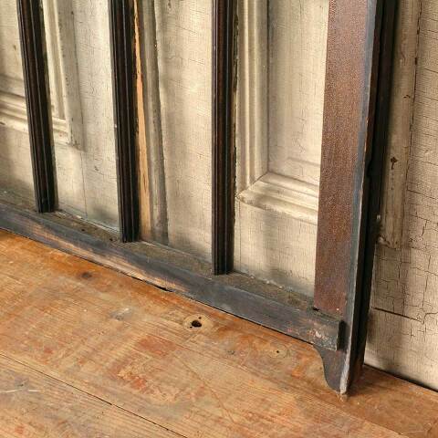 #51832 29x39 Antique Arched Top Wood Window image 4